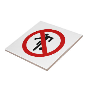 NO Ball Games ⚠ Thai Park ⚠ Fliese