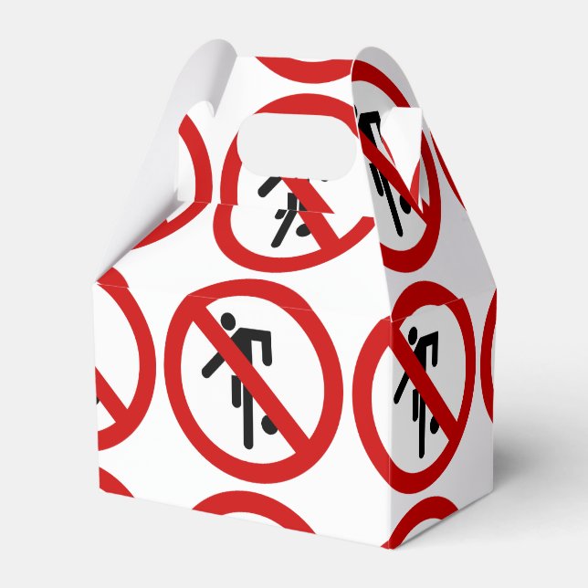 NO Ball Games ⚠ Thai Park ⚠ Geschenkschachtel (Vorderseite)