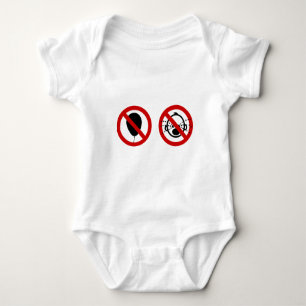 NO Balloon & NO Cry Babies ⚠ Thai Signs ⚠ Baby Strampler