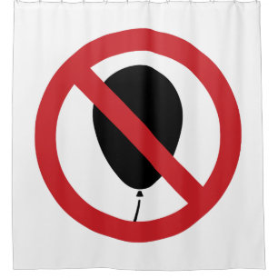 NO Balloon ⚠ thailändisches ⚠ Duschvorhang