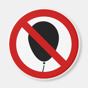 NO Balloon ⚠ thailändisches ⚠ Magnet
