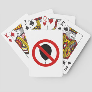 NO Balloon ⚠ thailändisches ⚠ Spielkarten
