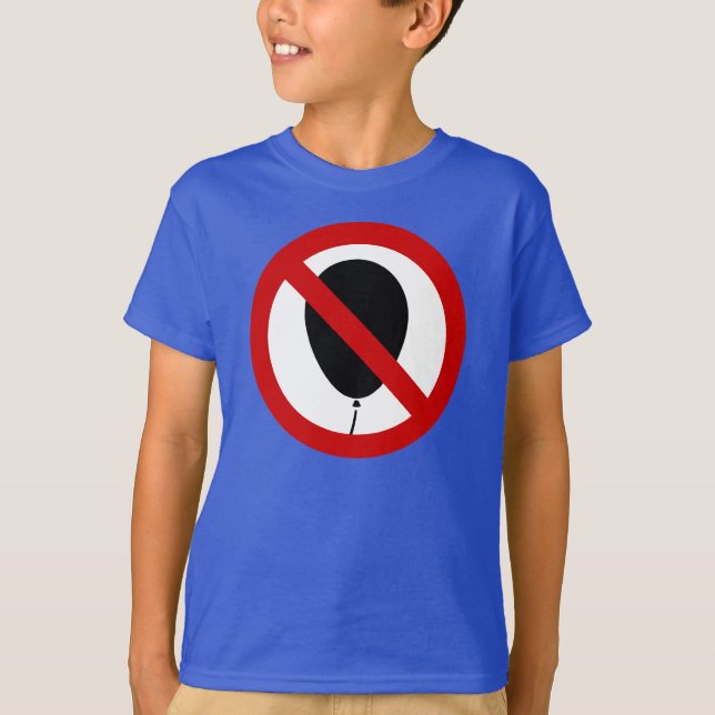 NO Balloon ⚠ thailändisches ⚠ T-Shirt (Vorderseite)