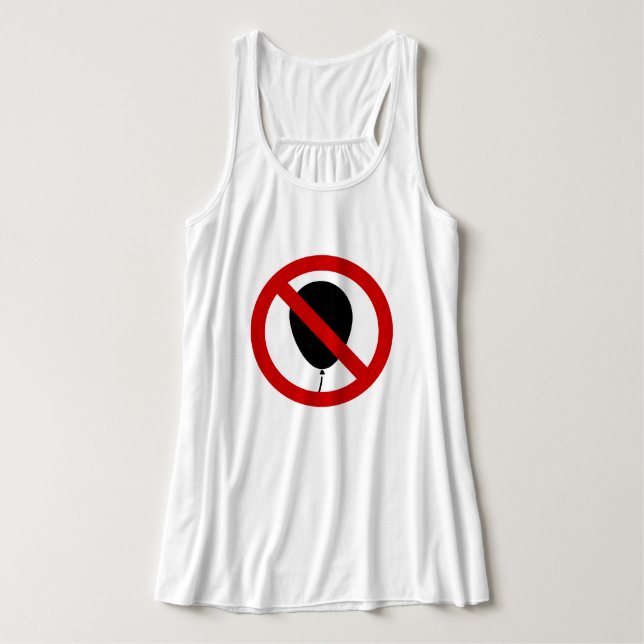 NO Balloon ⚠ thailändisches ⚠ Tank Top (Design Vorderseite)