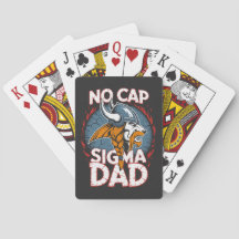 No Cap Sigma Dad Viking Grafik-T-Shirt für Väter