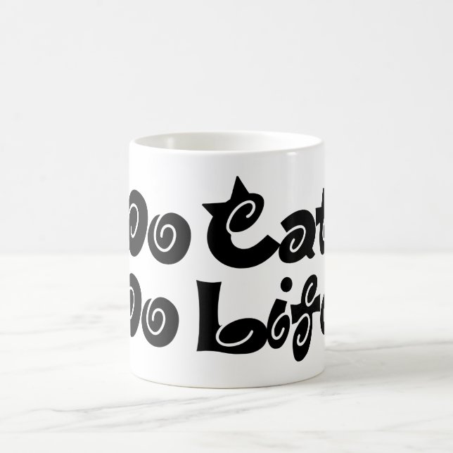 No Cat No Life Kaffeetasse (Mittel)