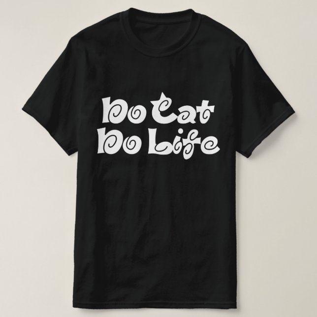 No Cat No Life T - Shirt (Design vorne)