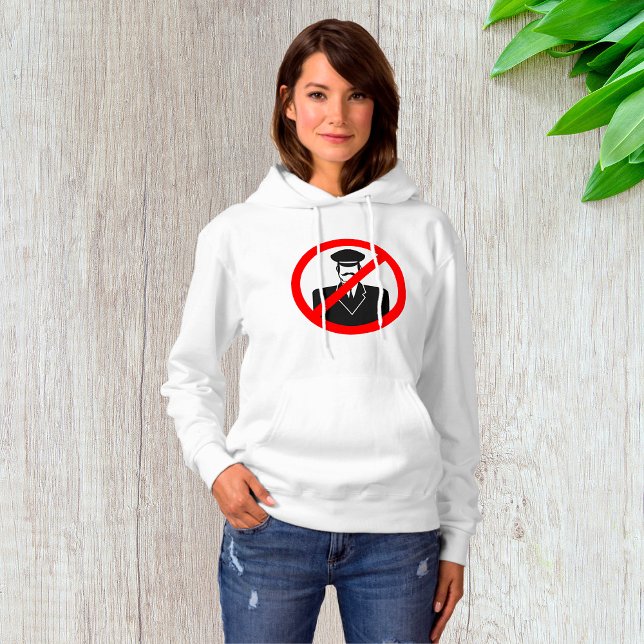 No Chauffeur Allowed Symbol Funny Warning Hoodie (Von Creator hochgeladen)