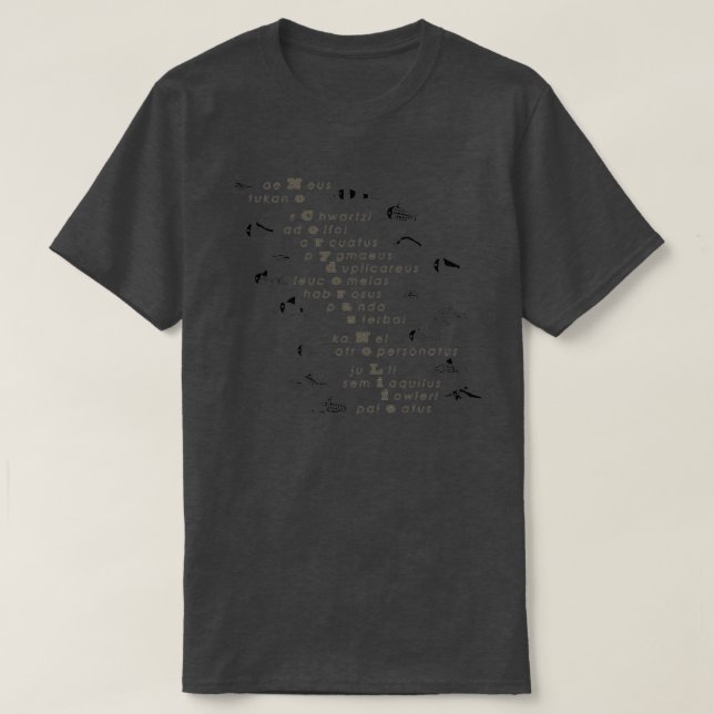 No Corydoras No LifeMonochrome ver T-Shirt (Design vorne)