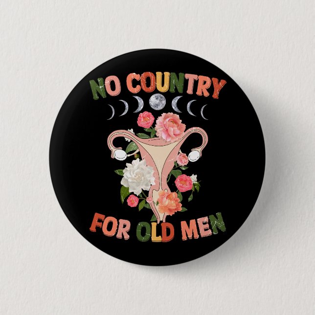No Country For Old Men Button (Vorderseite)