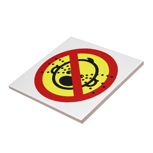 NO Cry Babys ⚠ thailändischer Flughafen ⚠ Fliese (Seite)