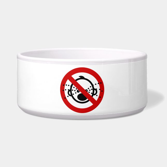 NO Cry Babys ⚠ thailändischer Flughafen ⚠ Napf (Vorderseite)