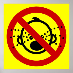NO Cry Babys ⚠ thailändischer Flughafen ⚠ Poster