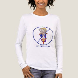 No Dictators long sleeve t Tri-Blend Shirt