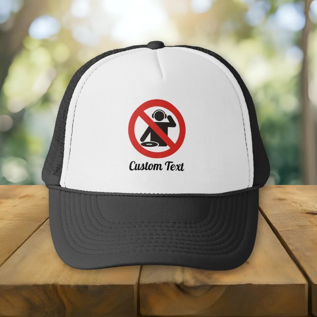 No-dj zone trucker hat truckerkappe (Von Creator hochgeladen)