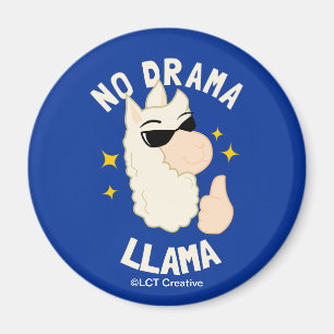 No Drama Llama Magnet