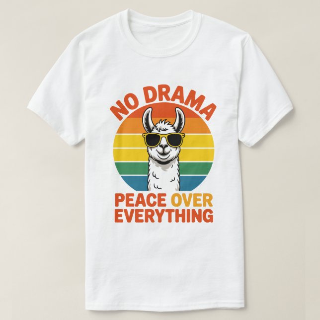 No Drama Llama Tee (Design vorne)