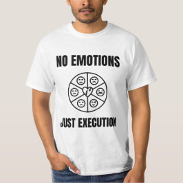 No Emotions Trading Mindset Quote T-Shirt