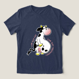 No estoy gorda, solo estoy embarazada Tri-Blend shirt