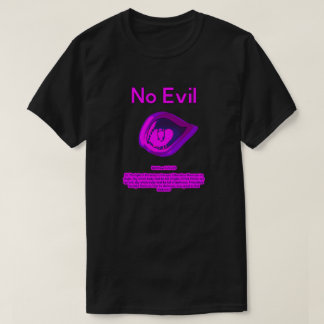 No Evil - Purple Passion -  T-Shirt