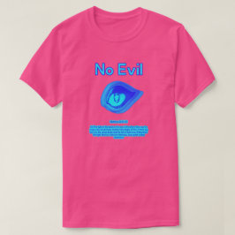 No Evil - Tropical Wave Logo - T-Shirt