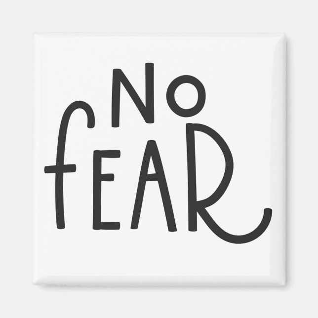 no fear magnet (Vorne)