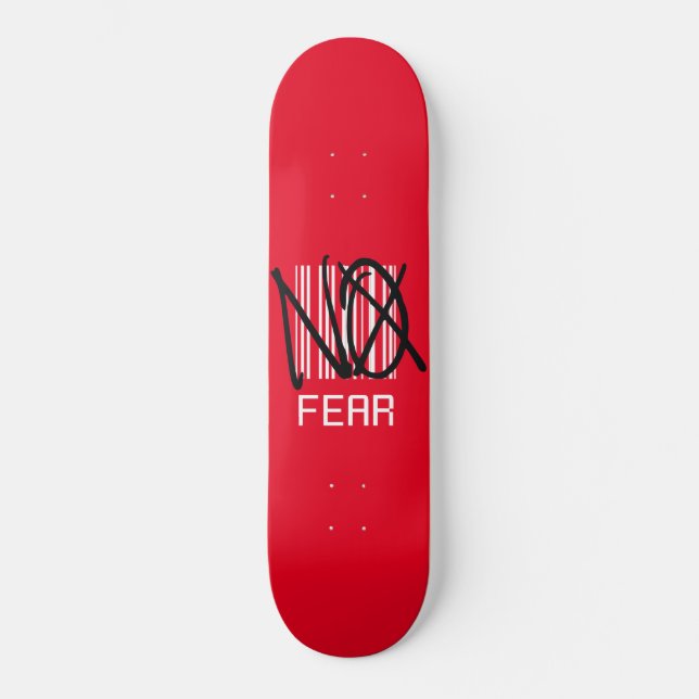 NO FEAR Skateboard (Vorderseite)