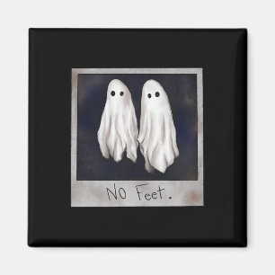 No Feet Ghost Halloween Hexe Lydia Bleach Spooky Magnet