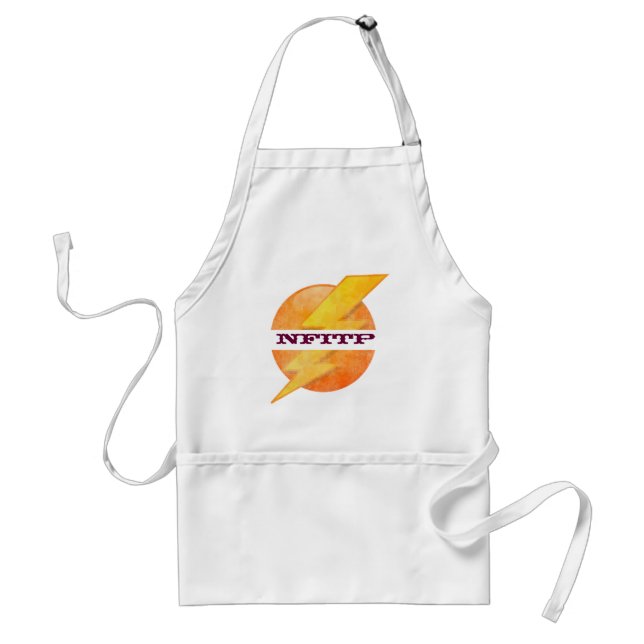 No Flash in the Pan Adult Pocket Apron Schürze (Vorne)
