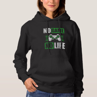 No Game No Life Gamer Gamer Sprüche Gaming Hoodie