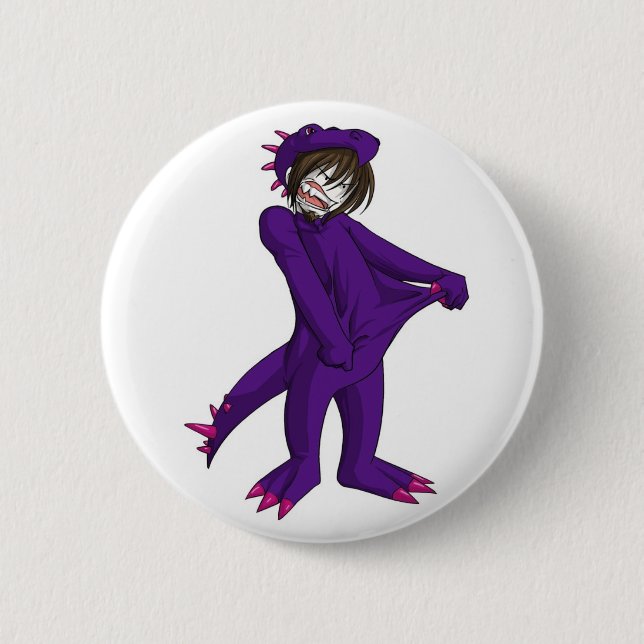 NO--gehen-Dino Button (Vorderseite)