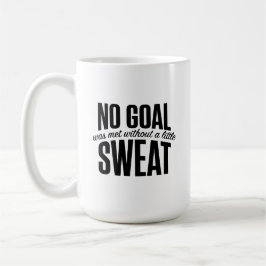 No Goal Met Minimalist Accountability & Success Mi Kaffeetasse