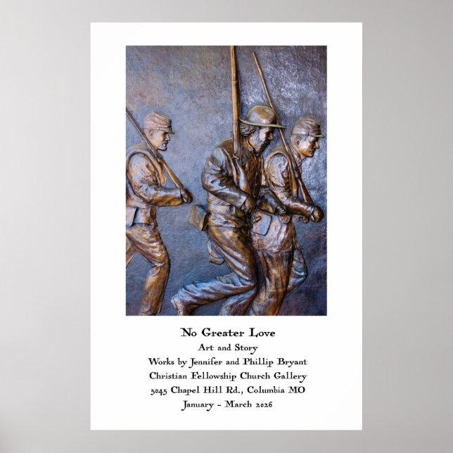 No Greater Love 2026 Art Show Poster (Vorne)