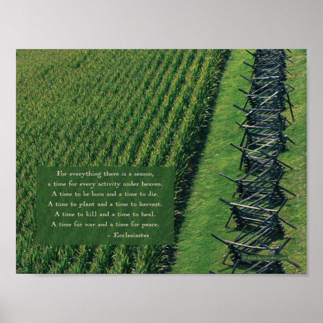 No Greater Love Poster (Devant)