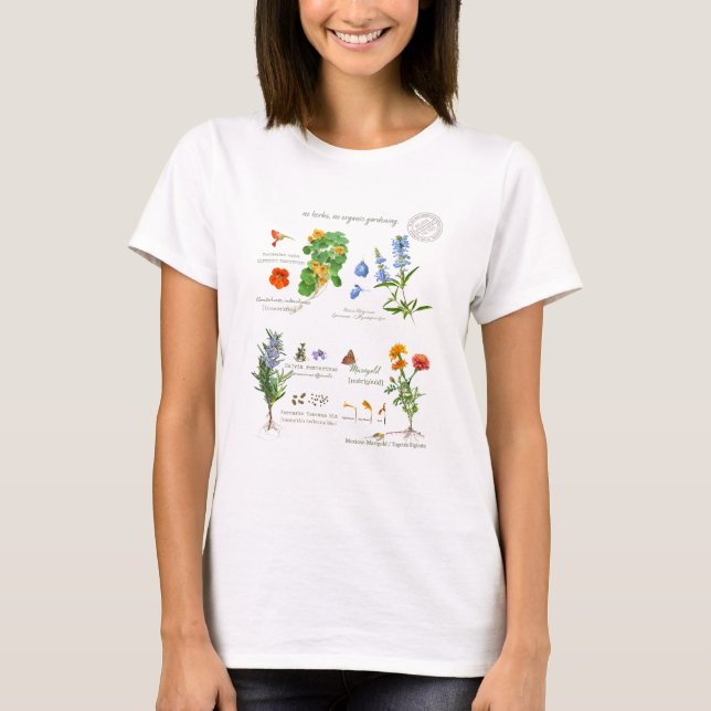 No herbs, No organic gardening. T-Shirt (Vorderseite)
