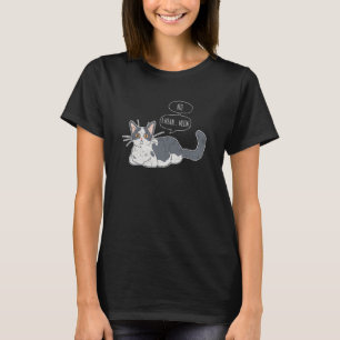 No I Gemein Meow Cat Cat Mama Cat Eigentümer T-Shirt