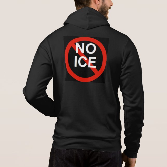 NO ICE  HOODIE (Rückseite)