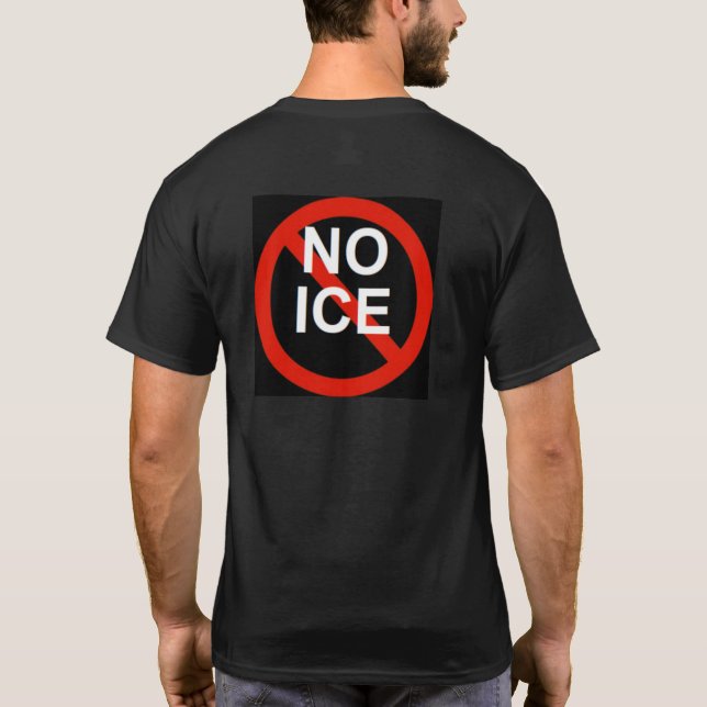 NO ICE  T-Shirt (Rückseite)