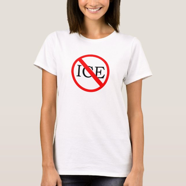 "NO ICE" Women's T-Shirt (Vorderseite)