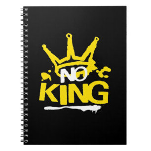 No King Vintage Stil Notizblock