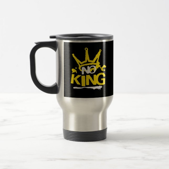 No King Vintage-Stil Reisebecher (Links)