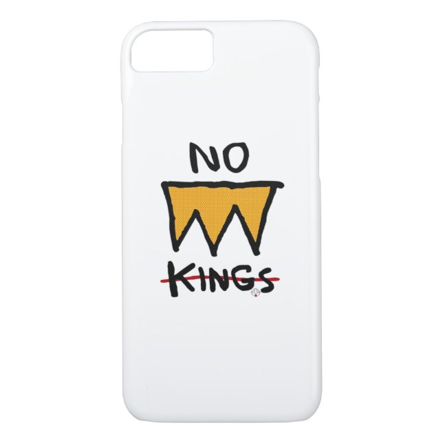 No Kings Anti Classic Case-Mate iPhone Hülle (Rückseite)