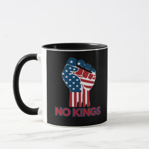 No Kings Anti Classic Retro Stil Tasse