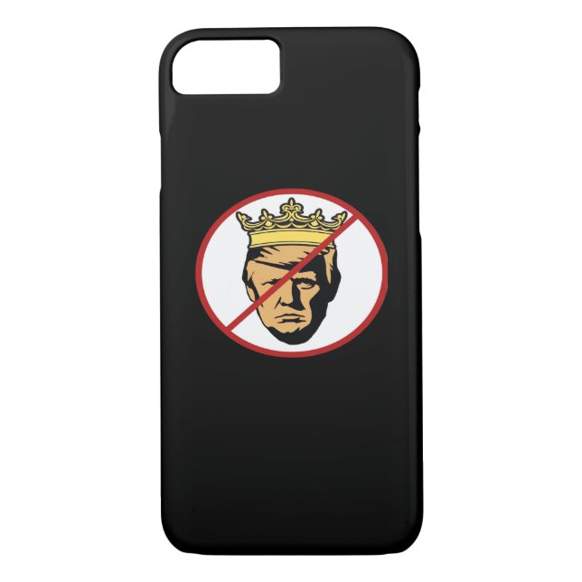 No Kings Anti Creative Classic Design Case-Mate iPhone Hülle (Rückseite)