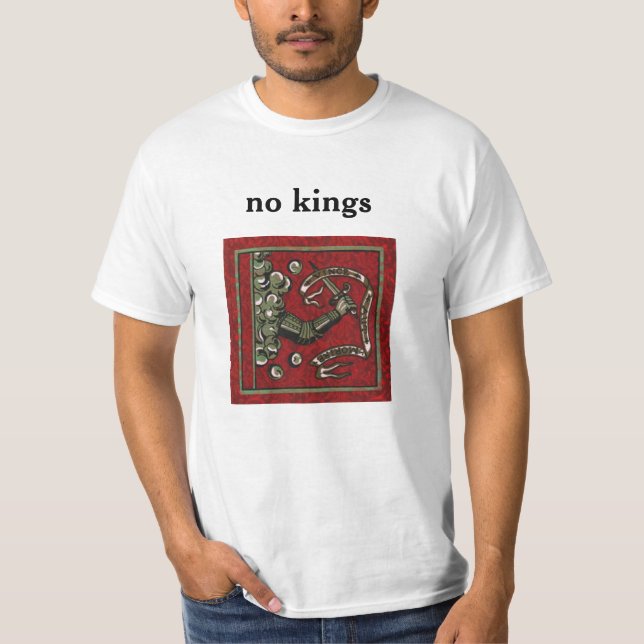 No Kings Bedford Flag T-Shirt (Vorderseite)