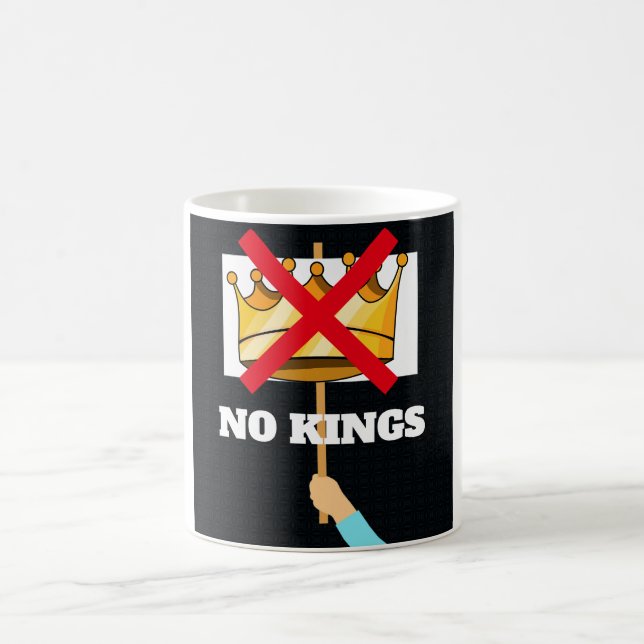 No Kings Coffee Mug Kaffeetasse (Mittel)