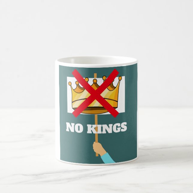 No Kings Coffee Mug Kaffeetasse (Mittel)