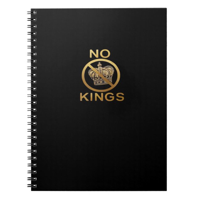 No Kings Creative Stil Notizblock (Vorderseite)