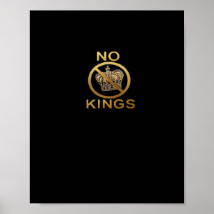 No Kings Creative Stil Poster