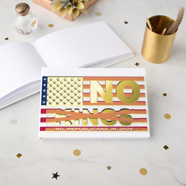 NO KINGS GÄSTEBUCH (Vorderseite Offen)